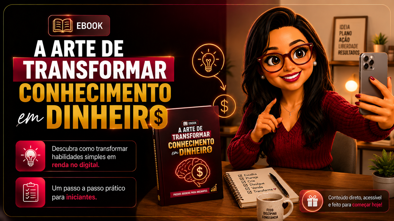 Como Transformar seu Conhecimento em Dinheiro